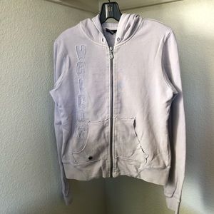 Adorable & Unique Voilet Zip Up Hoodie